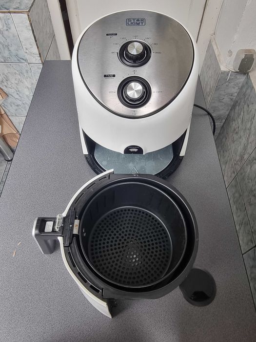 Friteuză fără ulei Star-Light Airfryer AFB-2613WH, 2.6L, 1300W – Preț Negociabil