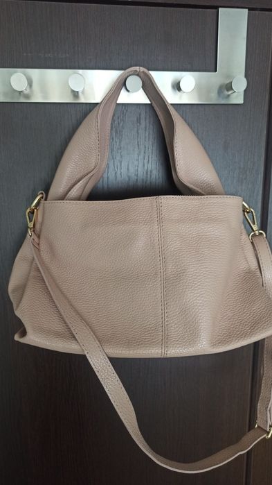 Дамска чанта от естествена кожа