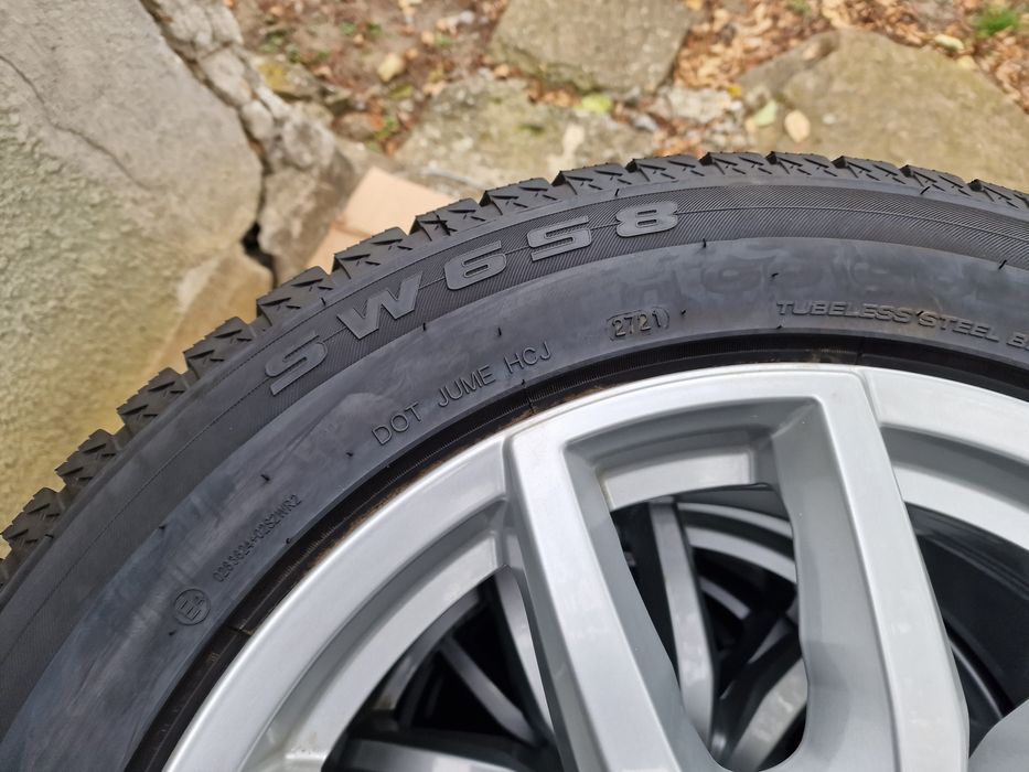 235 60 R 18 jante aliaje cu cauciucuri de iarna Santafee ~ 5 x 114,3