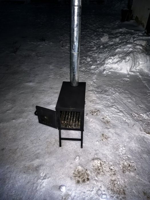 Печь для палатки.