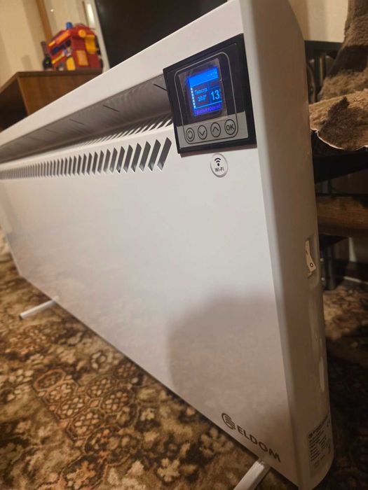 Стенен конвектор 2000W ЕЛДОМ, WiFi, стойка