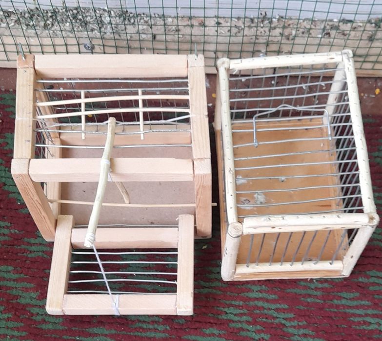 Клетка для птиц и мини лавушка