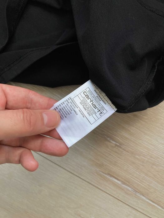 Carhartt S/S Pocket T Shirt мъжка черна тениска размер S