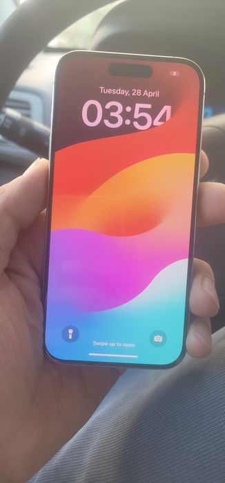 15 pro e sim yangi 0 sikl 512 xotira srochna