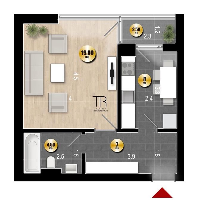 Apartament – București, Salaj, Rahova - Vedere 4
