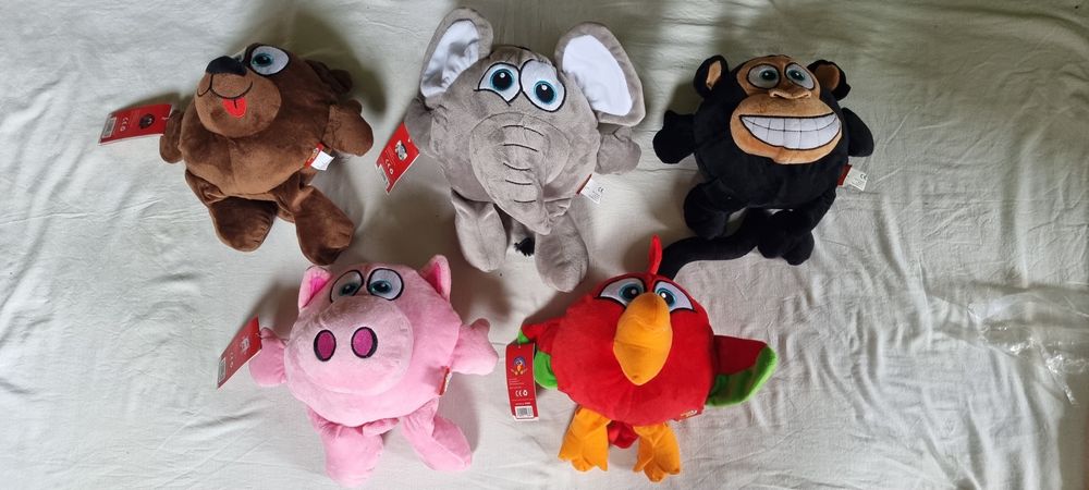 Jucariide colectie Crazy Pets din plus