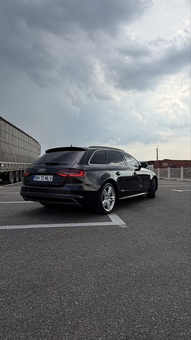 Audi A4 B8.5 Avant 2013 – 2.0 TDI 177 CP – Automat – 3xS line – Piele – Scaune electrice&ventilate – Side Assist - MMI Navigation Plus