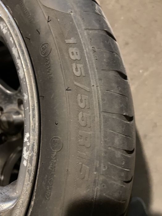 Продам диски с резиной 185/55/15