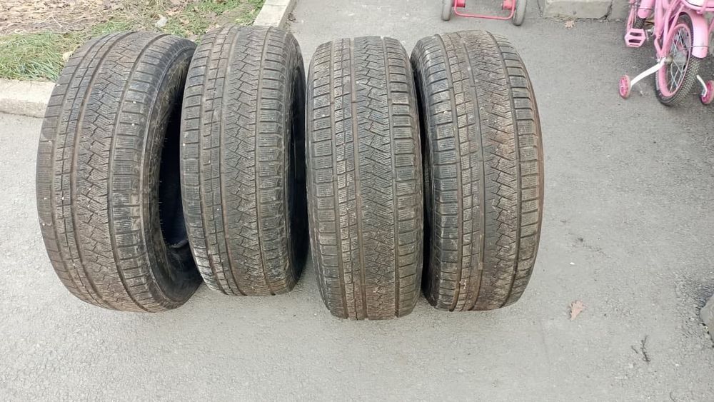 Зимние  шины б/у.