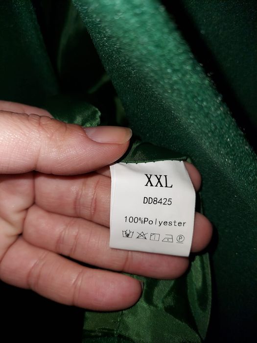 Palton dama,  stofa verde