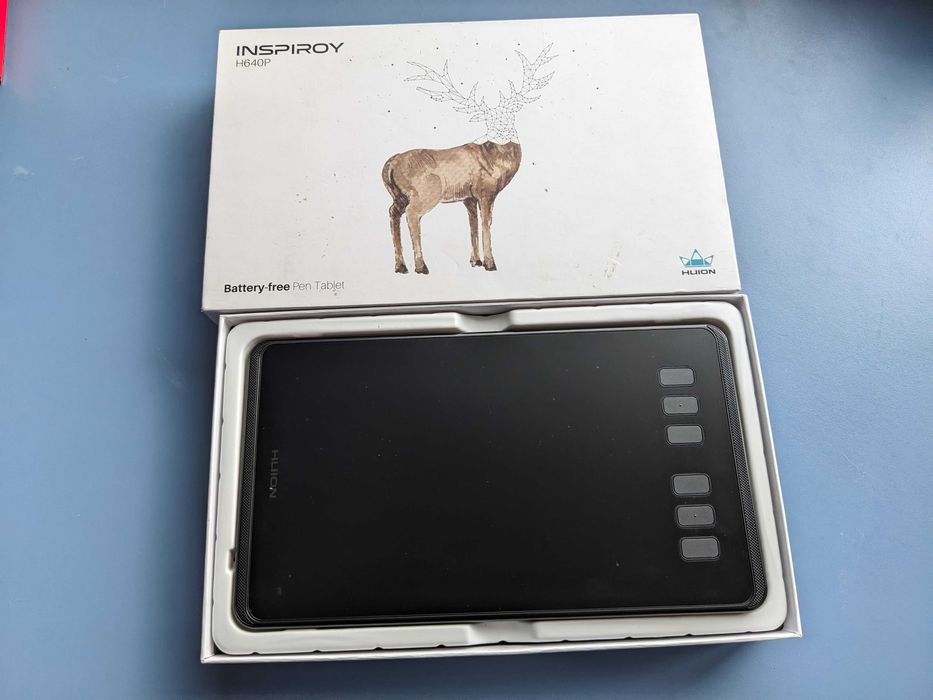 Графичен таблет HUION Inspiroy H640P