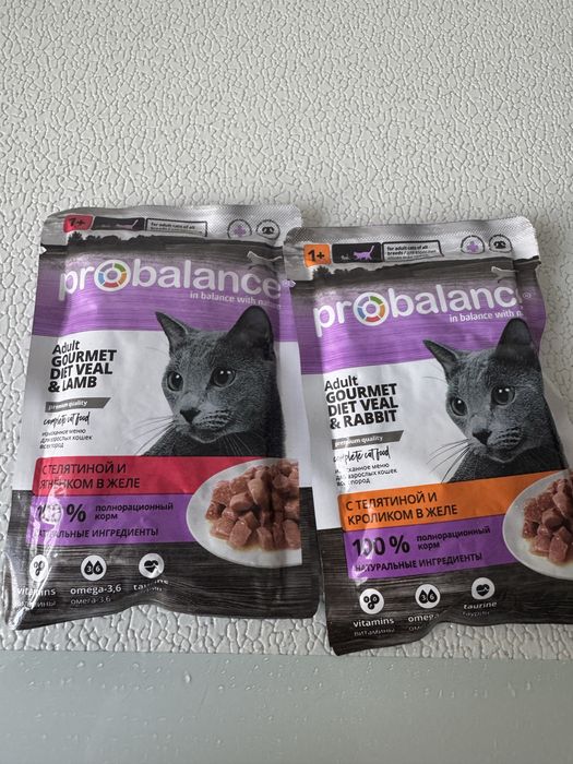 Продам жидкий корм для кошек Probalans