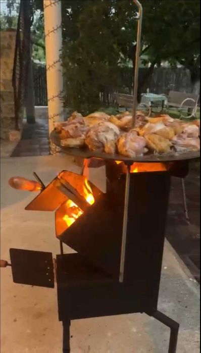 Sobă racheta 150x 150x 4mm