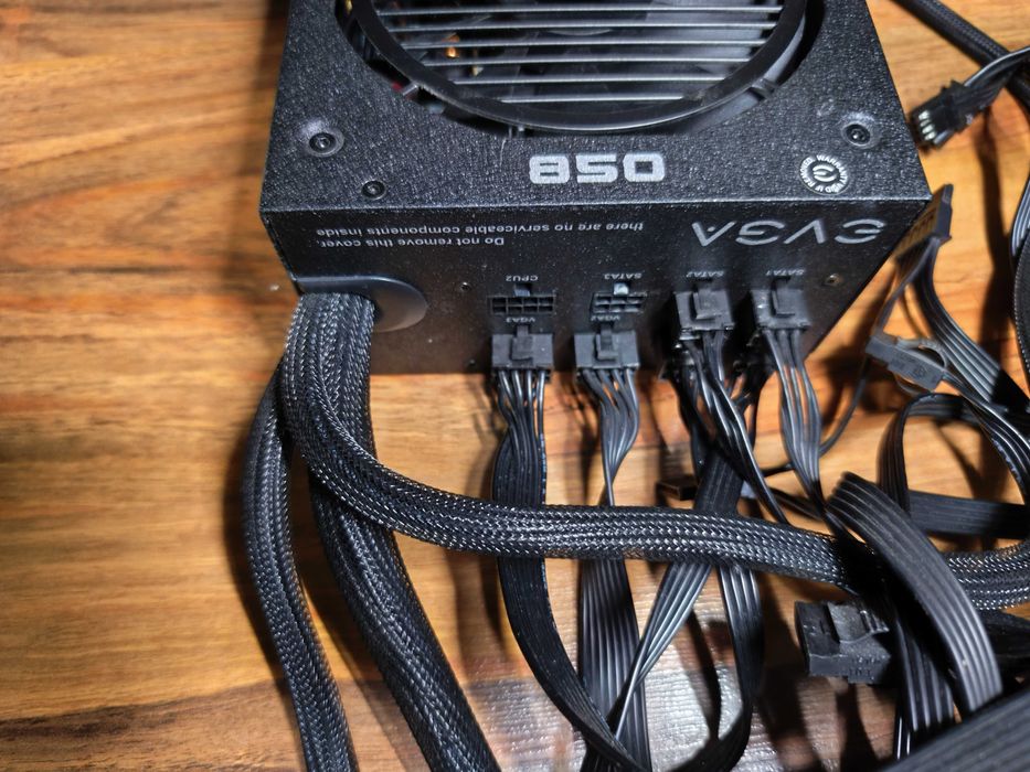 Захранване EVGA 850 BQ 850W Bronze Полумодулно