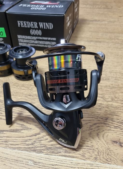 Set 3 Mulinete FL Feeder Wind 6000 9+ 1 Rulmenti