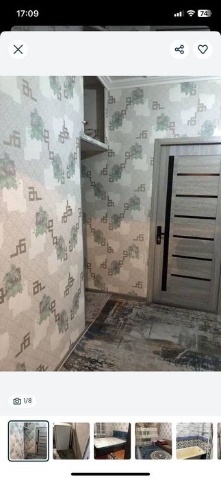 Здаецая 2 комнатная квартира массив куйлук 4