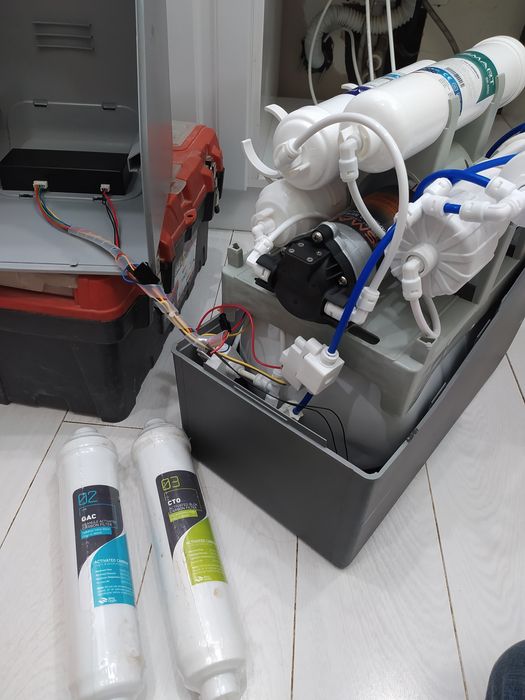 Установка Фильтора для воды.