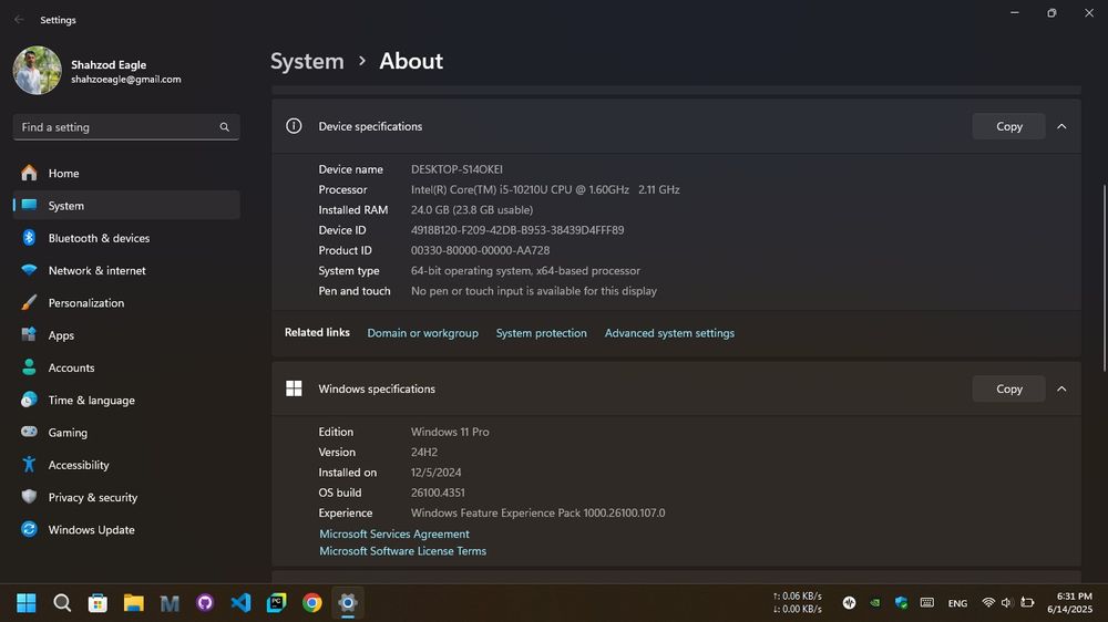 HP Laptop 15da 289 nia