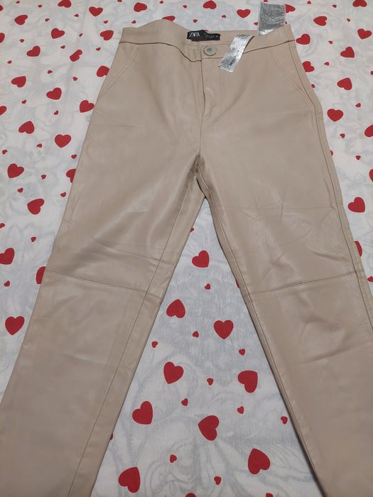 Colanti imitație piele