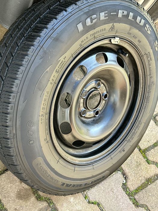 roata rezerva janta tabla 175 80 r14 anvelopa auto gama VW Volkswagen