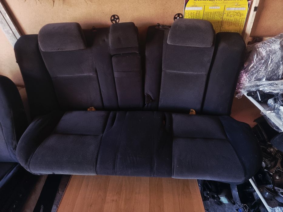 Сиденья камри 30 чёрный велюр