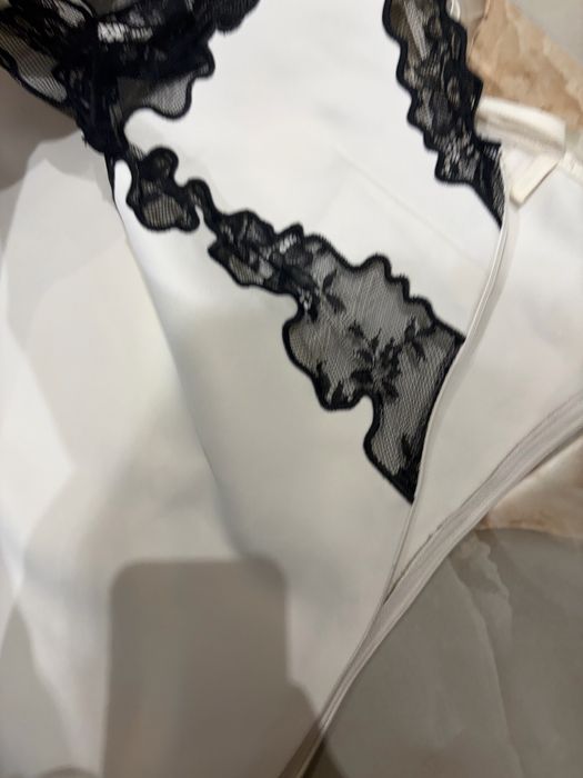 Бяла дълга рокля H&M