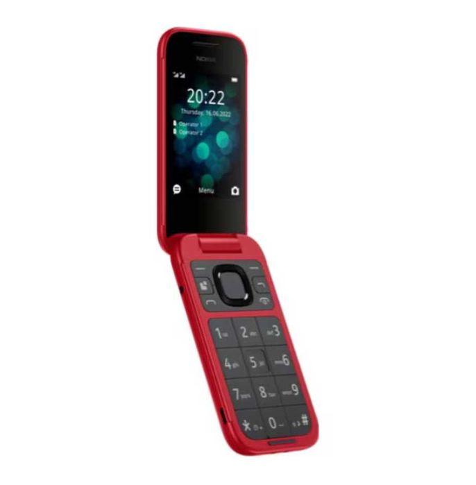 Telefon mobil Nokia 2660 Flip, Dual SIM, 4G, Red
