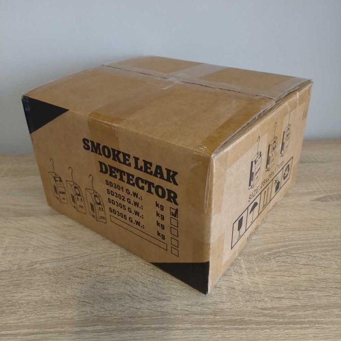 Пушек машина за откриване на течове. Димен тестер на турбо пътища