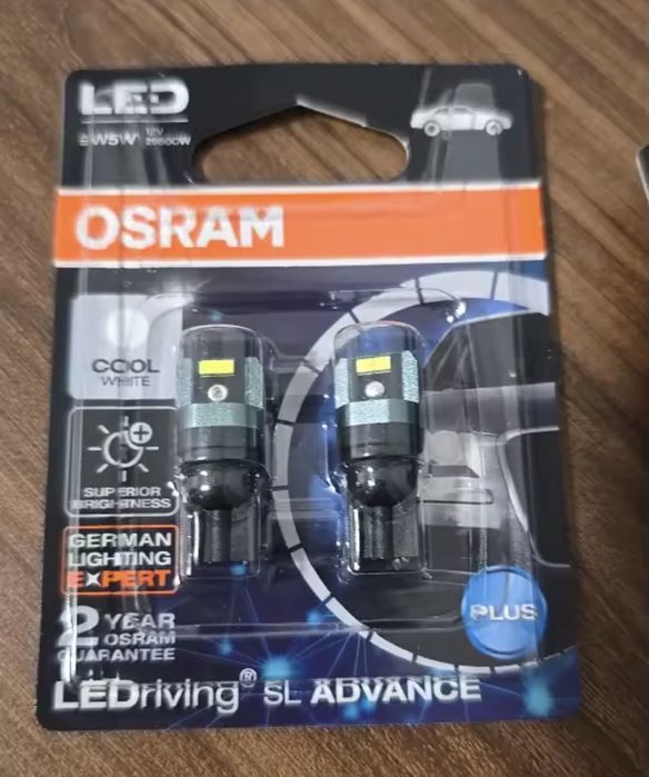 Led pozitie Osram Cool Blue Intense W5W - Puternice !!!