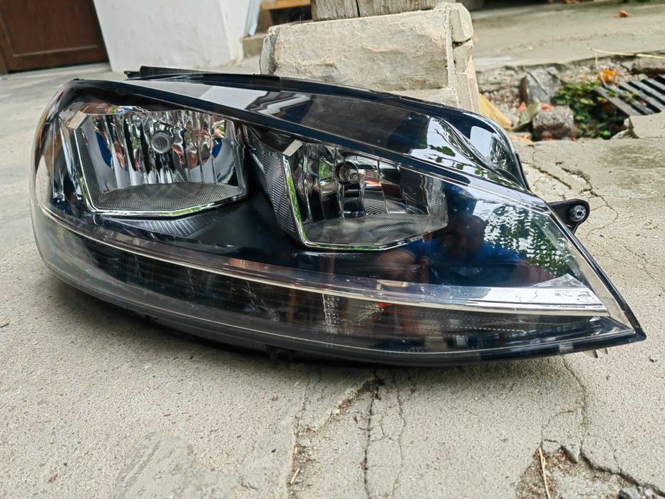 Фар VW Golf 7 Face LED десен / Фар Голф 7 / Фар Golf 7