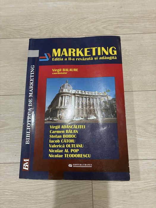 Carte “Marketing-Virgil Balaure”