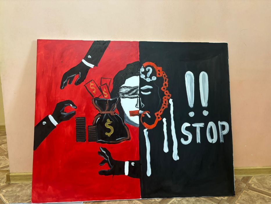 Картина. Масло, холост