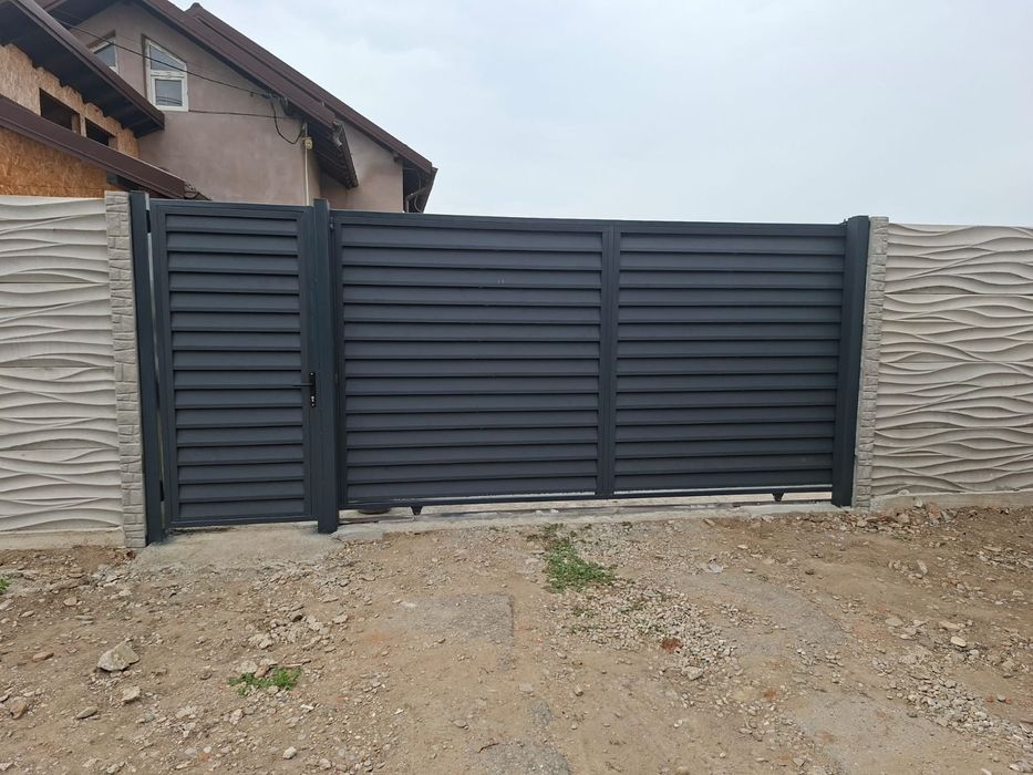 Gard tip jaluzea/tablă