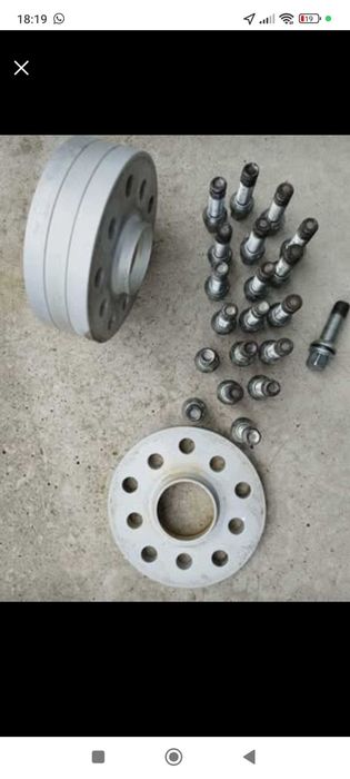 Vând set distanțiere eibach Germany 1mm, 5x112