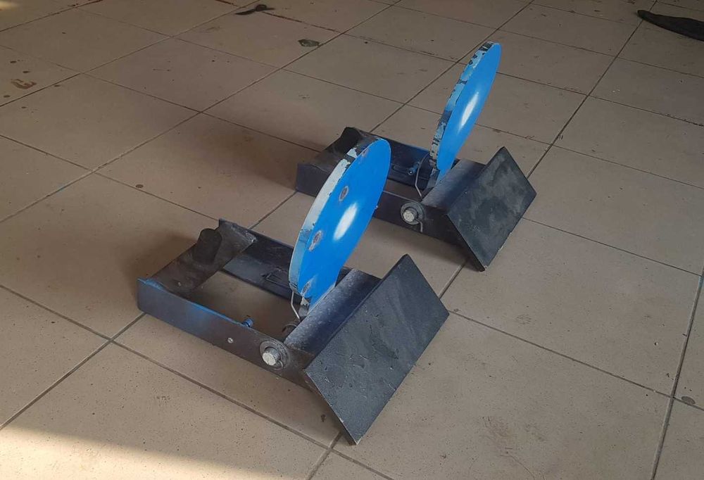 Tinte metalice pistol pusca IDPA IPSC Self setting HARDOX steel target