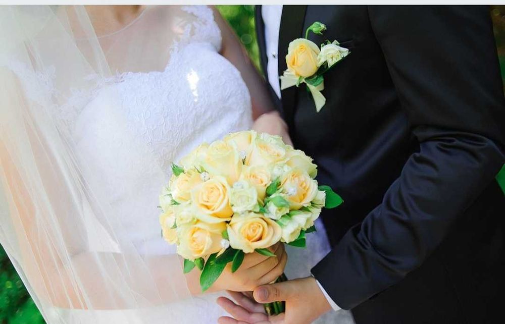 Продам свадебное платье ручной работы