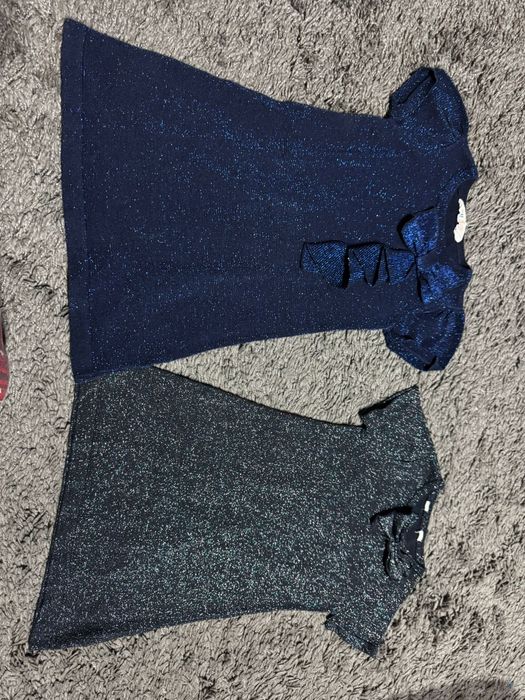Lot două rochițe Crăciun h&m mărimea 110/116