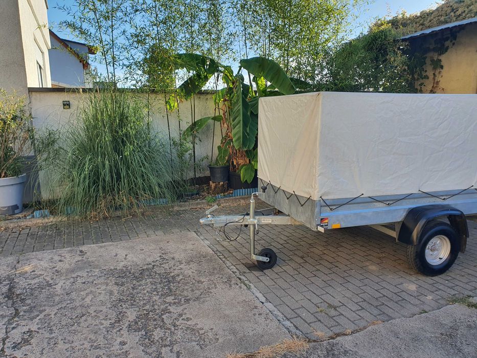 Remorca Stema 750kg cu prelata