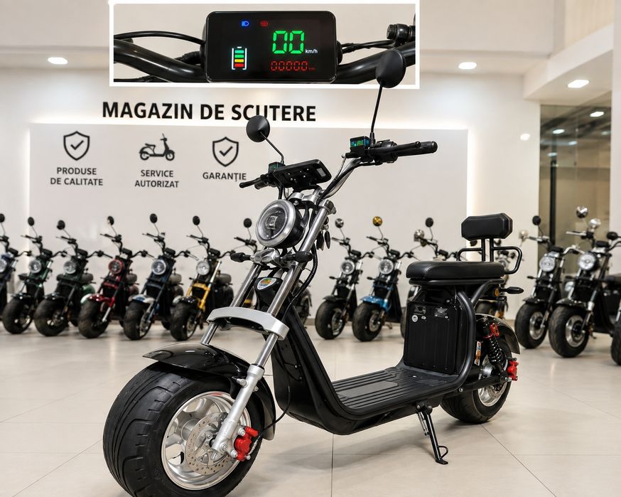 Scuter electric Harley City adaptiv