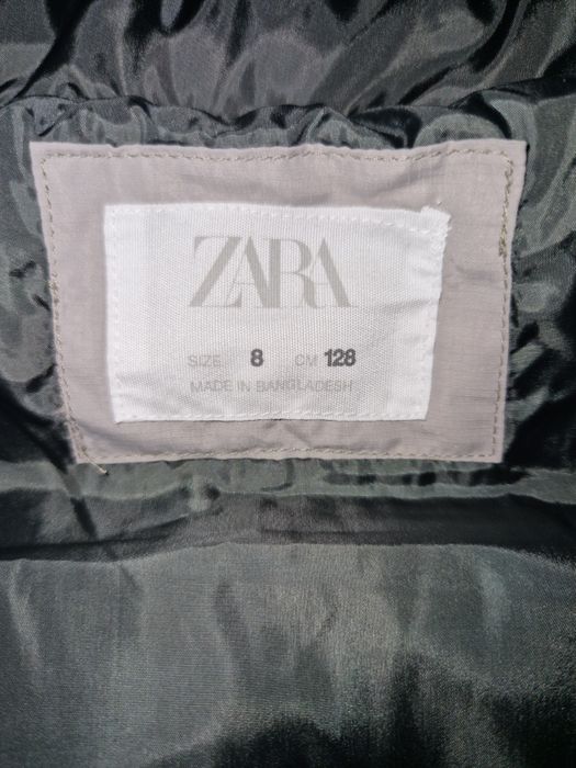 Zara детско яке: термо-запечатано пухено и водоотблъскващо 128-134см