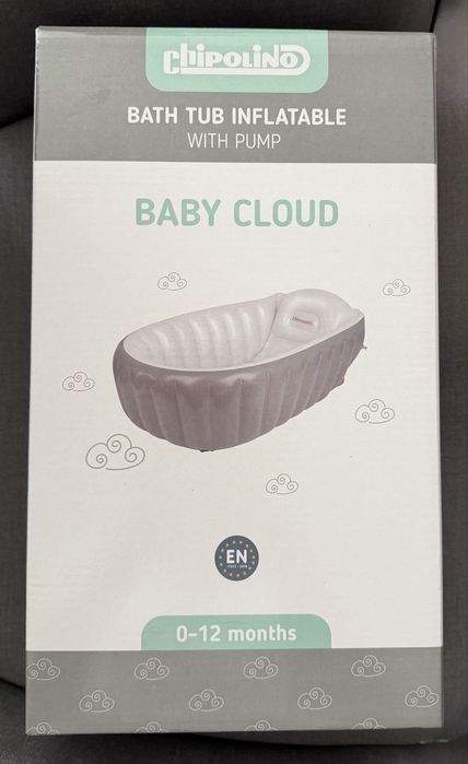 Нова Ваничка с помпа Chipolino - Baby Cloud, лате
