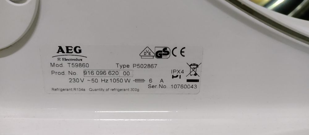Сушилня AEG-7 кг - внос от Германия!