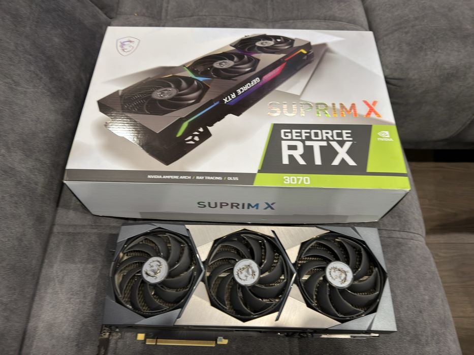 Видеокарта Rtx 3070 Suprim X