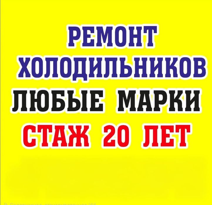 Ремонт холодильников