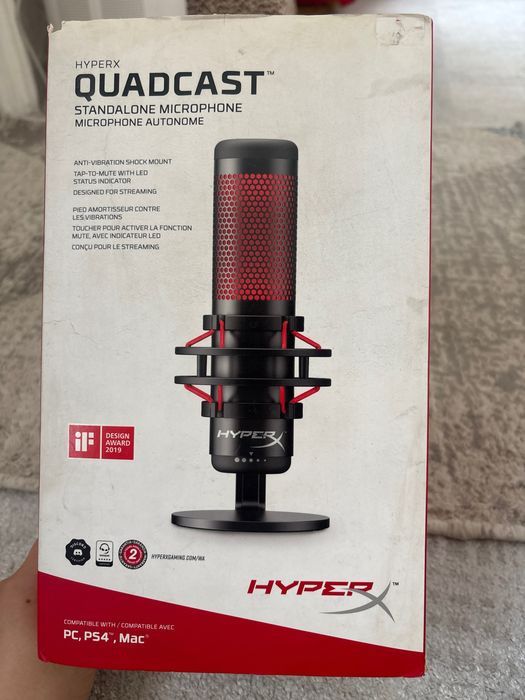 микрафон hyperX guadCast