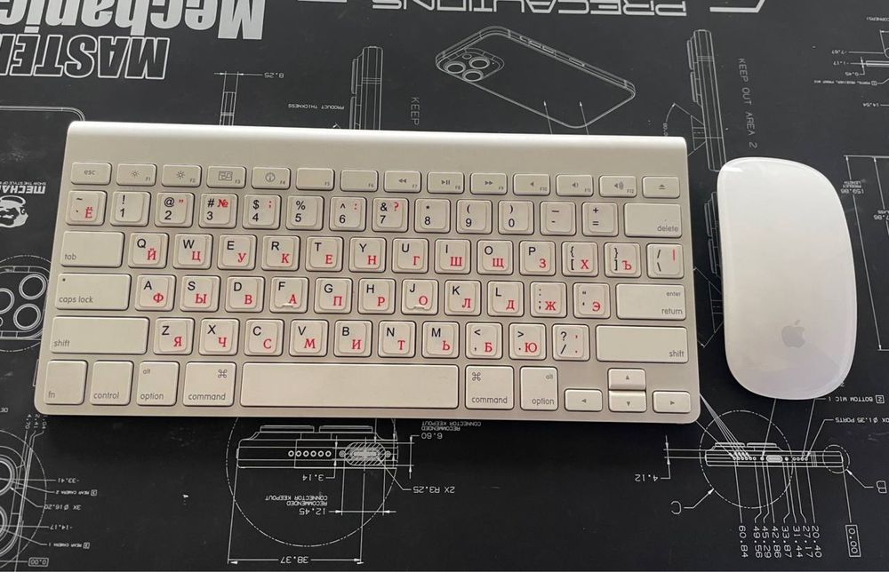 Apple Magic Keyboard A1314 Apple Magic Mouse A1296