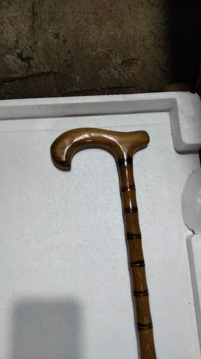 Винтажная бамбуковая трость .привезена была с Германии 90х