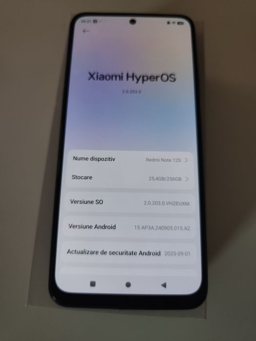 Xiaomi 12 S  8 gb ram /256 gb