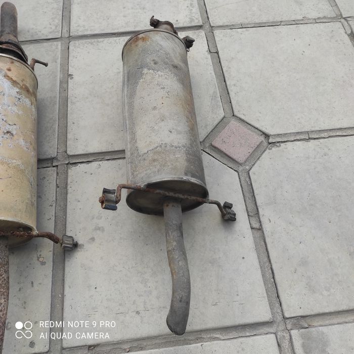 Продам глушитель на Мазда 626 птичка