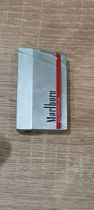 Масивна метална запалка Marlboro Filter Plus Малборо Филтър Плюс